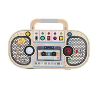 SUNGOOYUE Jouet Sensoriel Interactif en Bois, Tableau Sensoriel Enregistreur pour Enfants, Lumière LED et Interrupteurs, Jouet d'apprentissage Précoce pour Les Tout-Petits de 3 à 5 Ans, de Salle de