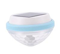 SUNGOOYUE Lampe de Piscine Flottante, Lampe d'eau LED à énergie Solaire avec éclairage Multicolore, Plastique 4,21 X 2,95 Pouces, pour Piscines, Fontaines, étangs, Aquariums, Décoration de Jardin