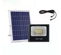 SUNGOOYUE Lampe Solaire, Lampe LED Haute luminosité avec Capteur de Lumière et Télécommande, Batterie au Lithium Intégrée pour éclairage Extérieur de Cour, Route, Place (LED65w intelligente de haute