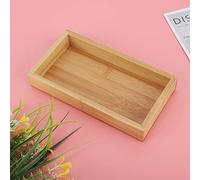 SUNGOOYUE Le Bambou de Style Japonais Sert Une Tablette élégante pour Le Restaurant Domestique, Coque de Nourriture Rectangulaire de Haute qualité pour Seins de Bureau (19.2 * 10,2 * 3 cm)