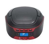 SUNGOOYUE Lecteur CD Portable, Radio FM Bluetooth sans Fil, Lecteur MP3 à Affichage Numérique avec clé USB et Entrée AUX, pour Une Utilisation Domestique et Extérieure (Prise UE)