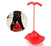 SUNGOOYUE Les Trépings pour Enfants avec des Mains Courantes D'éponge et la Poignée de Câble de Tirage, Pas Une Pédale Non Glissée pour Un Jeu D'équilibrage Sûr, Comprend Le Kit de L'inflator, Qui
