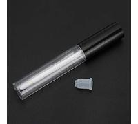 SUNGOOYUE Lot de 25 Tubes de Brillant à Lèvres Vides en Plastique PE de 10 Ml avec Brosse Intégrée et Joint d'étanchéité en Caoutchouc, Récipients Transparents Rechargeables pour Baume à Lèvres pour