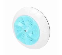 SUNGOOYUE Machine à Laver Portable ABS Ultrasonique Turbo Mini Laveuse Alimentée par USB 13 Cm Conception Pliable Charge de 1 Kg Arrêt Automatique de 30 Minutes pour les Dortoirs de Voyage, les