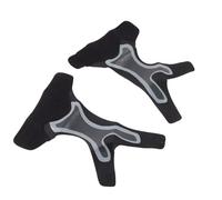 SUNGOOYUE Manchon de Cheville 2 Pièces, Matériau éponge Respirant pour Le Soulagement de la Compression du Soutien Articulaire, avec Sangle élastique pour la Prévention des Entorses de (S)