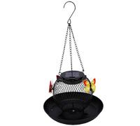 SUNGOOYUE Mangeoire Solaire pour Oiseaux IP65, Imperméable, pour Jardin