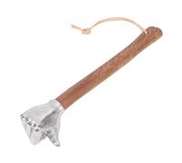 SUNGOOYUE Marteau de Poing, Manche en Bois, Tête Forgée en Acier Inoxydable, Marteau Multifonctionnel pour Utilisation D'urgence, Jardinage, Maison, Voiture, Camping en Plein Air (Tête de pouce)