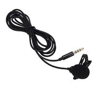 SUNGOOYUE Microphone à Pince à Pince, Micro à Condensateur Omnidirectionnel à Réduction de Bruit avec Prise TRRS 3,5 Mm Ultra Longue de 59 Pouces, pour Smartphones, Appareils Photo, PC,