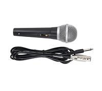 SUNGOOYUE Microphone XLR Portable avec Un Intervalle de Fréquence Stable pour des Niveaux de Pression Sonore élevés, 1 Microphone, adapté aux Performances en Direct, ABS + Métal