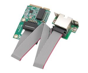 SUNGOOYUE Mini PCIe Gigabit Ethernet Card Adaptateur Réseau Stable et Rapide pour Le PC de Bureau, Prend en Charge Le Codage VLAN pour 10, Installation Facile pour Les Emplacements D'extension à