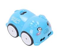 SUNGOOYUE Mini Voiture RC Drift, Jouet Interactif de Détection de Gestes avec 4 Modes de Suivi de la Ligne D'évasion, Démonstration Automatique, Effets Sonores Amusants pour Les (Bleu Ciel)