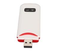 SUNGOOYUE Modem USB 4G LTE, Routeur WiFi Hotspot Mobile Portable ABS, Mini Dongle 300 Mbps avec Emplacement pour Carte SIM, Prend en Charge 10 Utilisateurs, pour Les de Travail à Distance