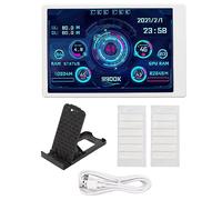 SUNGOOYUE Moniteur de Température D'ordinateur 3,5 Pouces, Interface USB Type C IPS Affichage LCD 320 X 480 Petit écran pour AIDA64 PC CPU RAM Disque Dur Moniteur de Données (Blanc)
