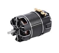 SUNGOOYUE Moteur sans Balais, Moteur de Course RC sans Capteur en Aluminium CNC à échelle 1/10 avec Angle D'avance Réglable pour Voitures RC, Camions et Buggies (21,5T)