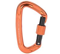SUNGOOYUE Mousqueton en Aluminium D'aviation 7075, Boucle de sécurité Légère Anodisée Antidérapante avec Anneau en D avec Tension Haute Résistance 24KN, pour l'escalade en Plein Air, Le (Orange)