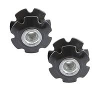 SUNGOOYUE Noix d'étoile du Casque de Vélo, 23,6 Mm de la Fourche Avant de la Fourche Avant étoile pour la Route VTT