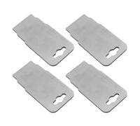 SUNGOOYUE Outil de Retrait de Bouchon de Piscine, Extracteur de Siège de Globe Oculaire en Acier Inoxydable, Kit d'hivernage, Paquet de 4 pour l'entretien de la Plomberie des Piscines Creusées