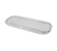 SUNGOOYUE Panier de Lave-vaisselle, Panier à Couverts en Maille de Lave-vaisselle en Acier Inoxydable 304 pour Cuillères Baguettes Fourchettes Pièces de (S (31 cm/12,2 pouces, valve Presta ou US))