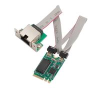 SUNGOOYUE PCIe Gigabit Ethernet Carte High Service Transfert pour Les Données Sensibles à Buri, Carte Réseau Ethernet pour Les Plates-Formes de Communication, Réseau Adaptatif de Demi-Duplex