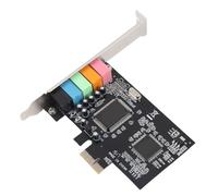 SUNGOOYUE PCIe Sound Carte 5.1 Chip CMI8738 CMI8738 avec Accessoires CD pour L' à Haute fidélité 6 Canaux, pour Les Ventilateurs de sonores. Cuivre