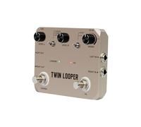 SUNGOOYUE Pédale de Looper de Guitare avec 11 Effets, 10 Minutes Time D'enregistrement Pédale de Guitare Audio 24 Bits pour une Utilisation en Studio de Scène