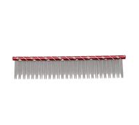 SUNGOOYUE Peigne à Chat en Acier Inoxydable, Peigne d'épilation pour Animaux de Compagnie, 16 X 3,3 Cm, Outil de Toilettage Réutilisable à Nœud pour Se Débarrasser des Poils Emmêlés, Toilettage