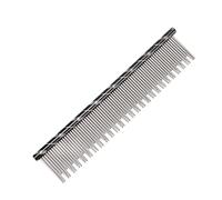 SUNGOOYUE Peigne à Chat en Acier Inoxydable, Peigne d'épilation pour Animaux de Compagnie, 16 X 3,3 Cm, Outil de Toilettage Réutilisable à Nœud pour Se Débarrasser des Poils Emmêlés, Toilettage