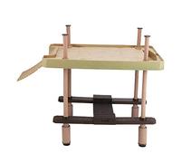 SUNGOOYUE Plate-Forme d'escalade D'aquarium pour île Flottante du Reptile, Lieu de Repos Sûr pour Les Petits Animaux de Compagnie Rampants, Un Matériau Durable, Une Installation et Un Nettoyage