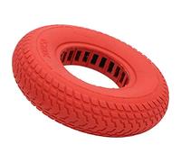 SUNGOOYUE Pneus Solides à Scooter électrique, 200x50 Mm à l'épreuve du Pneu Solide à à à en Caoutchouc Creux Roues de Remplacement d'amortissement pour Composants et Pièces Noirs de Scooter (Rouge)