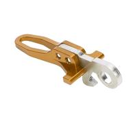 SUNGOOYUE Poignée de Transport de Crochet de Pince de Tige de Selle de Vélo Pliante, Poignée Antidérapante en Alliage D'aluminium en Acier Inoxydable pour Vélos Compacts (GOLD)