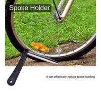 SUNGOOYUE Porte-Rayons en Acier Inoxydable pour Les Rayons de 0,8 Mm - 1,0 Mm, Compatible avec la Touche de Mamelon Swiss DT