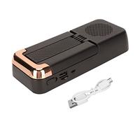 SUNGOOYUE Porte-téléphonie Mobile-Stand Stable avec Un Son avec Son Stéréo, Compatible avec Un Haut-Parleur sans Fil Portable pour Le Bureau, Noir (Black)