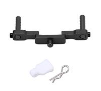 SUNGOOYUE Précisions -CNC Colonne de Foulard Avant RC traité pour Les Voitures Axiales SCX24 1/24 RC, Installation et Distance Faciles (Black)