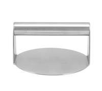 SUNGOOYUE Presse à Hamburger Ronde, Presse à Viande en Acier Inoxydable 304 avec Poignée Confortable pour Griller des Galettes de Steak de Bacon et des Légumes