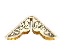 SUNGOOYUE Protecteurs D'angle de Livre en Fer, 100 Pièces pour | Matériau en Fer Durable, Décor en Bronze Antique, Facile à Installer, Convient aux Cahiers et Albums jusqu'à 2,9 Mm