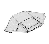 SUNGOOYUE Protection d'étanchéité Imperméable du Vent Porte de Pluie, Hanté Conception Transparente du Matériau en PVC pour Profiter des Paysages, Ajustement Universel pour les Bébés