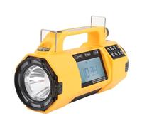 SUNGOOYUE Radio d'urgence, AM FM SW, Réception de Bande Météo, Manivelle, Alimentation Solaire avec Lampe de Poche et Lampe de Lecture, pour Alertes Météo NOAA et Voyages en Plein Air