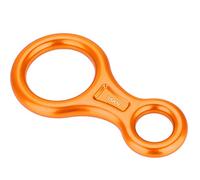 SUNGOOYUE Rappel d'escalade 35KN, équipement de sécurité Robuste à 8 Anneaux avec Frein à Friction, équipement d'escalade en Alliage D'aluminium, Plaque de Gréement de Descente pour Le