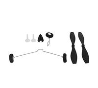 SUNGOOYUE RC Aircraft Paddle Landing Gear, Fairing Landing Gear Aircraft Paddle Ensemble pour WLTOYS XK F949S RC Fixe Wall