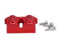 SUNGOOYUE RC Front de Pare-Chocs Avant, Remplacement anodisé en Aluminium pour la Mise à Niveau du Robot à échelle de L'ascension 1/18 avec Une stabilité de Direction Améliorée et Une (Rouge)