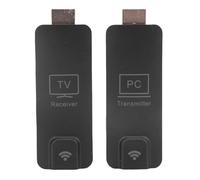 SUNGOOYUE Récepteur émetteur D'interface Multimédia HD sans Fil, Sortie 1080P 60 Hz, Portée de 50 M, Kit D'extension D'affichage HD WiFi 5G, avec Mode Point à Point, pour Les Entreprises