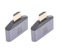 SUNGOOYUE Répartiteur D'interface Multimédia Haute Définition, Hub 1 Entrée 2 Sorties avec Lumière LED, Adaptateur Bidirectionnel en Alliage D'aluminium pour Lecteur DVD PC Ordinateur