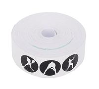 SUNGOOYUE Ruban de Protection de T¨ºte de Raquette VGEBY, 5 M/Rouleau de Protection de T¨ºte de Raquette de Badminton, Bande de Protection de Raquette de Tennis(Blanc)