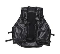 SUNGOOYUE Sac à Dos pour Gilet de Ski, Sac à Dos pour Veste de Snowboard avec 9 Poches de Rangement, Coussin Dorsal en Ruche pour Le Ski, la Randonnée, la Course à Pied, Les Activités de (L)
