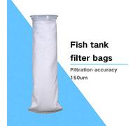 SUNGOOYUE Sac à Filtre à Poisson Chaussettes D'aquarium en Casse en Polyester Permanent pour l'eau Propre 150UM