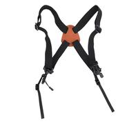 SUNGOOYUE Sangle de Harnais de Poitrine Binoculaire, Décompression Croisée en Forme de X, Double Support D'épaule avec Boucles, Sangle en Nylon Réglable pour L'observation de la Faune