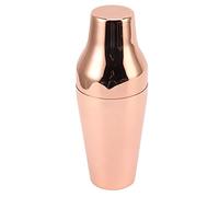 SUNGOOYUE Shaker à Cocktail en Acier Inoxydable, Shaker à Martini de 24 Oz avec Passoire Intégrée, Mélangeur de Boissons en Acier Inoxydable 304 pour Barman, Bar à Domicile et Fêtes en (Or Rose)