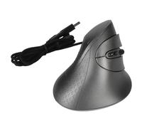 SUNGOOYUE Souris Verticale, 7 Boutons Programmables RVB 11 Modes D'éclairage Réglable DPI 7200, Souris Ergonomique Filaire avec Design Silencieux, pour iOS Gaming Office (Gray)