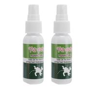 SUNGOOYUE Spray D'entraînement à la propreté pour Chien, 2 Pièces, Attire Le Chien à Faire Pipi en Un Seul Endroit, Aide L'entraînement la propreté Intérieure et Extérieure avec Une