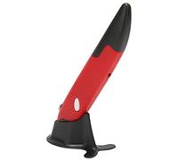 SUNGOOYUE Stylo de Poche Optique sans Fil, Réglage de la Souris, 800 1200 1600 DPI, Petite Souris USB 2.4GHZ, avec Alarme Basse Tension (Rouge)